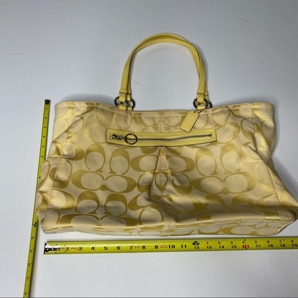 Coach large jacquard tote - Picture 5 of 11